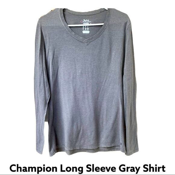 Champion Tops - Champion Gray Long Sleeve Top